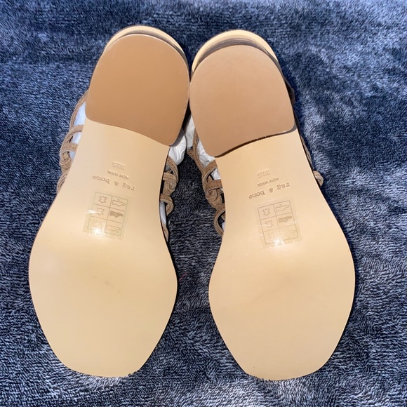New Rag & Bone Camille Suede Sandals Size 6.5 - Picture 10 of 14